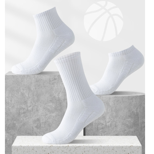 Summer Men's Mesh Thickened Towel Bottom Sports Socks