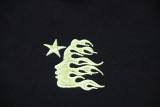 Hell Star Gradient Color Fleece Hoodie