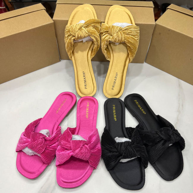 Ihoov Bowknot Flat Women’s Slippers