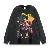 Loose-Fit Long Sleeve T-Shirt