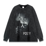 Loose-Fit Long Sleeve T-Shirt