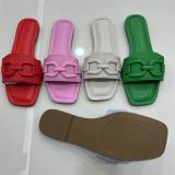 Fashion Button Casual Outdoor Women's Slippers