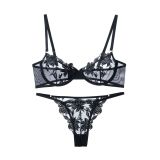 ihoov Elegance Meets Seduction Sheer Mesh Bra
