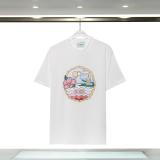 Letter Logo Printed Round Neck Short Sleeve T-Shirt