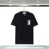 Letter Logo Printed Round Neck Short Sleeve T-Shirt