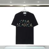 Letter Logo Printed Round Neck Short Sleeve T-Shirt