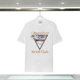 Portal of Illusions Letter Logo Printed Round Neck Short Sleeve T-Shirt
