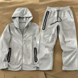 Air Layer Hoodie Jacket and Jogger Set