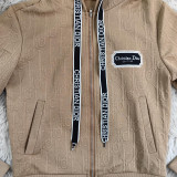 Fashion Embossed Zipper Hooded Two-Piece Set