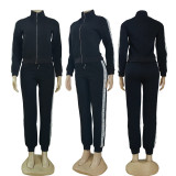 Floral Embossed Long Sleeve and Pants Set for Women