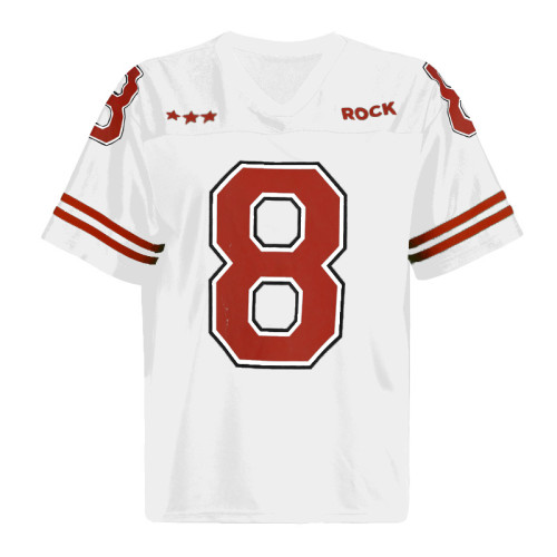 Color-Block V-Neck Women's football jersey Top Graphic t-shirt