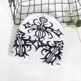 Double-Sided Jacquard Knit Beanie