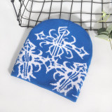 Double-Sided Jacquard Knit Beanie