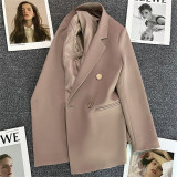 Office Lady Women Clothing Casual Elegant Coat Blazer