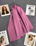Office Lady Women Clothing Casual Elegant Coat Blazer