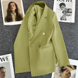Office Lady Women Clothing Casual Elegant Coat Blazer