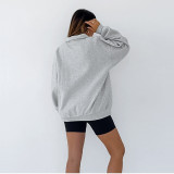 Ihoov Casual Lantern Sleeve Polo Top
