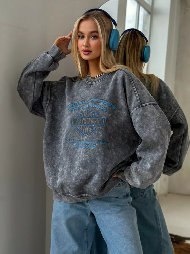 Oversized Crew Neck Sweatshirt