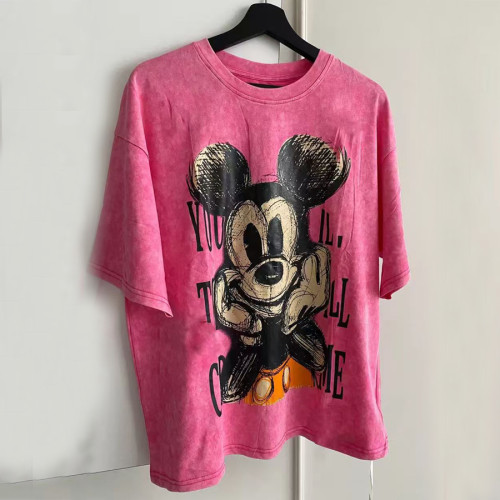 Whimsical Cotton Loose-Fit Short Sleeve T-Shirt