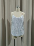 Sparkling Sequin Cami Top