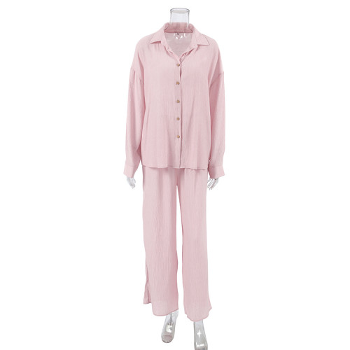 Women's Long Sleeve Lounge Set with Cardigan