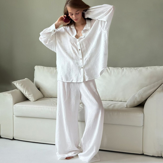 Women's Long Sleeve Lounge Set with Cardigan