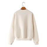 Ihoov Cotton Fleece-Lined Zip-Up Hoodie & Drawstring Jogger Set