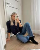 ihoov Oversized Utility Jacket with Stand Collar