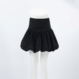 Cotton Balloon Skirt