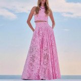 Sleeveless Maxi Dress with Pockets Set (Not a positioning pattern)