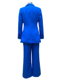 Long Sleeve Professional Blazer and Trousers Set