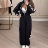 ihoov Polyester Long Sleeve Fashion Casual Set
