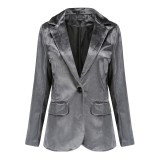 Unique Velvet Blazer