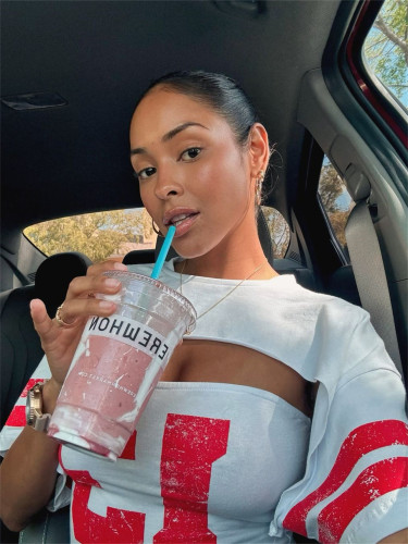 Casual Loose-Fit Graphic Crop Top for Trendy Women