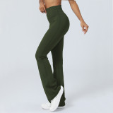 Barely There High-Waist Flared Leggings for Dance and Yoga pants
