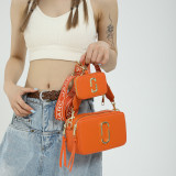 Vibrant Color-Block Mini Crossbody Bag