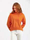 Oversized High Neck Knit Sweater for Women