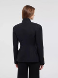Tailored Slim Fit Blazer with Metallic Button