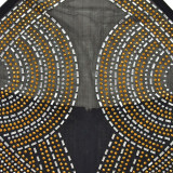 Solid Color Mesh Rhinestone Halter Neck Maxi Dress