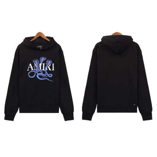 Letter Logo and Splatter Paint AM Hoodie