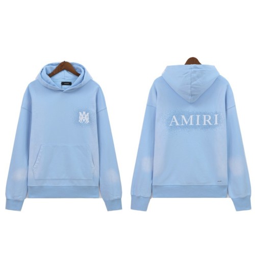 Letter Logo and Splatter Paint AM Hoodie