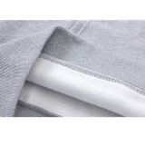 Men's padded (with fleece) top Sweatshirt Hoodie Jogger Pants Set