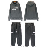 Men's Sweatshirt Hoodie Jogger Pants Set