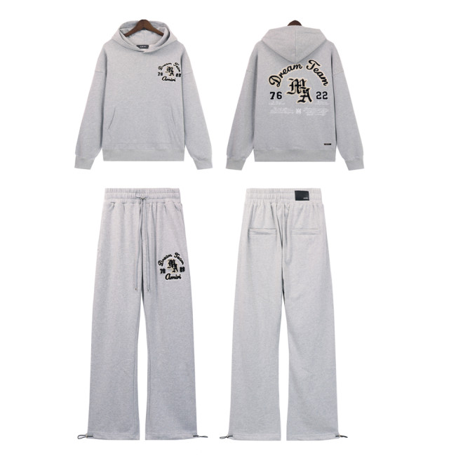 Letter Logo and Splatter Paint AM Hoodie