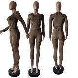 Unique Pit Stripe Elastic Yoga Set for Women