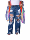 Ihoov Distressed Denim