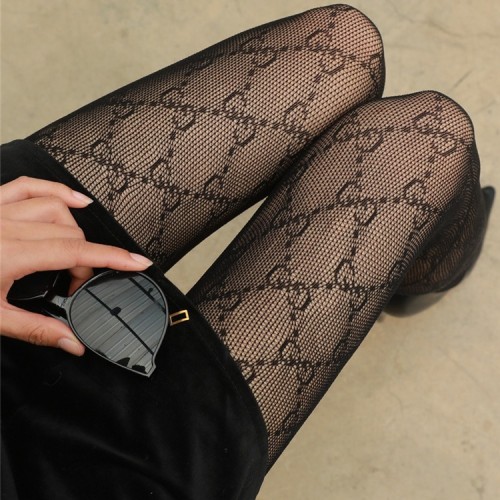 Sensual Fishnet Tights with Patterned