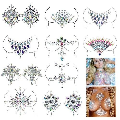 Ihoov Sexy Bikini Nipple Covers Festival Party Essentials for Women