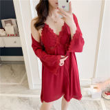 Seductive V-Neck Loungewear Set