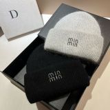 Rabbit Fur Knit Winter Thickened Warmth Hat